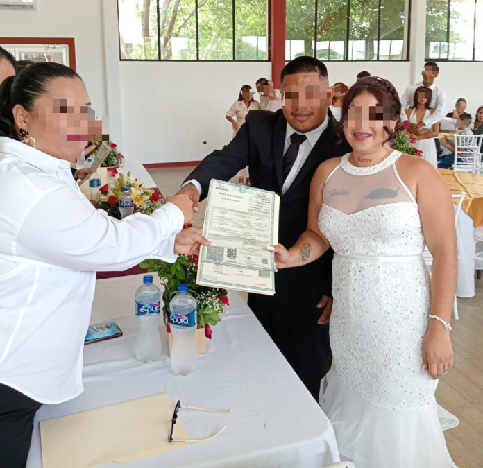 PPLs de CEDES Matamoros contraen nupcias en Campaña de Matrimonios Colectivos