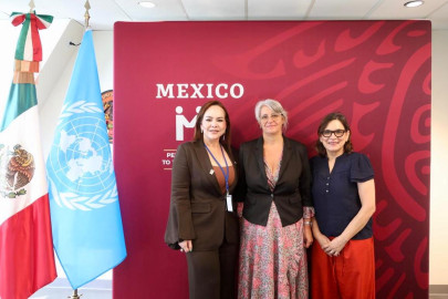 Posiciona Carmen Lilia Canturosas a Nuevo Laredo  como aliado estratégico de ONU mujeres en América Latina