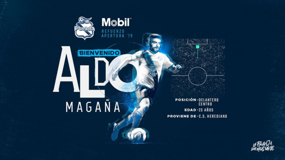 Aldo Magaña llega como refuerzo para Puebla