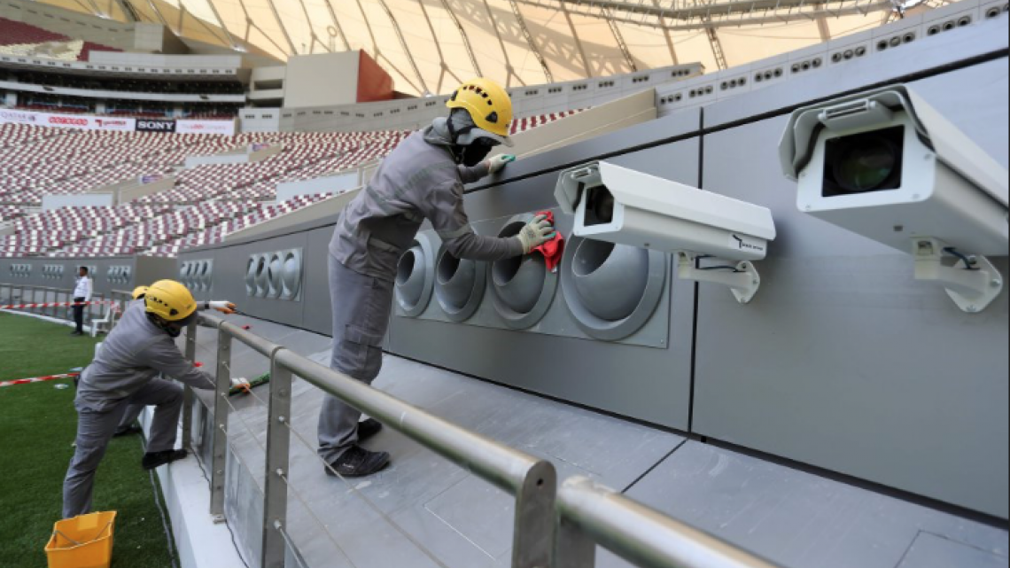 El primer estadio listo para Qatar 2022
