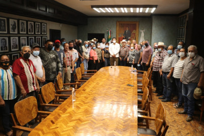Ofrece nueva directiva del Comité Campesino trabajo coordinado con el Gobierno de Matamoros