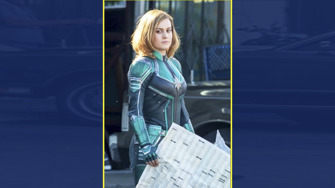 Las primeras imágenes de Brie Larson como Captain Marvel