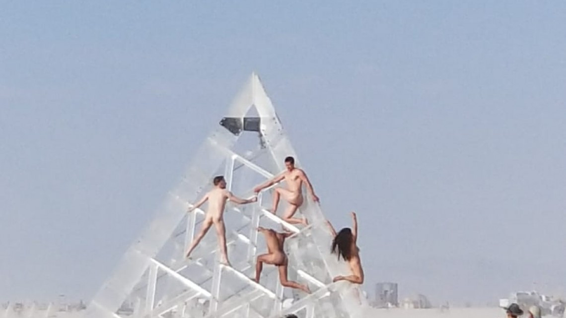 Así se resolvió el problema de sobrepoblación en el festival Burning Man