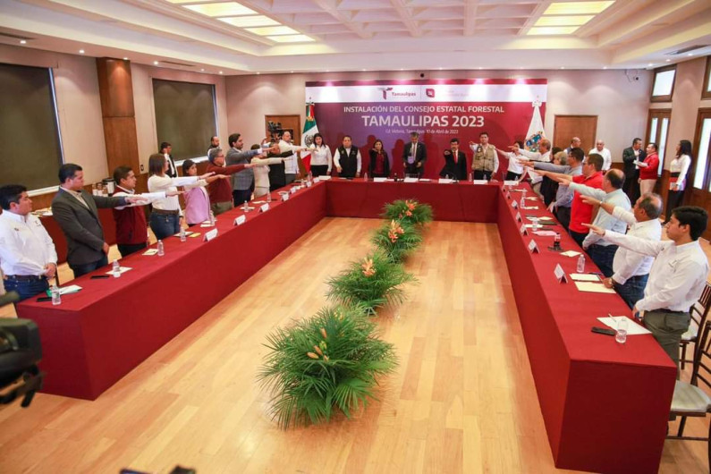 Toma protesta Carlos Peña como integrante del Consejo Estatal Forestal de Tamaulipas 