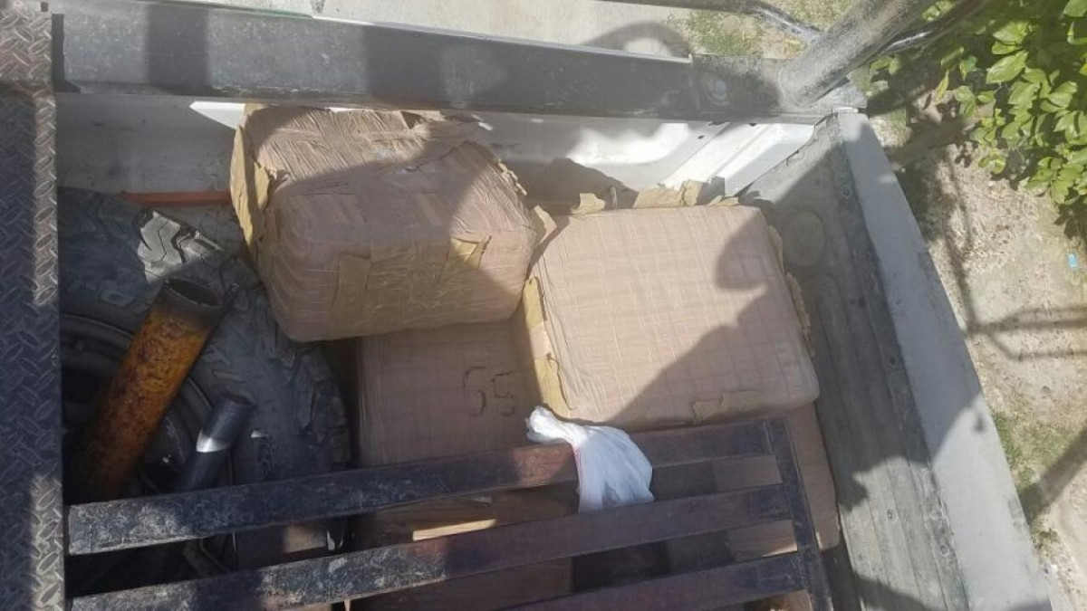 SSPT asegura 97 kilogramos de marihuana