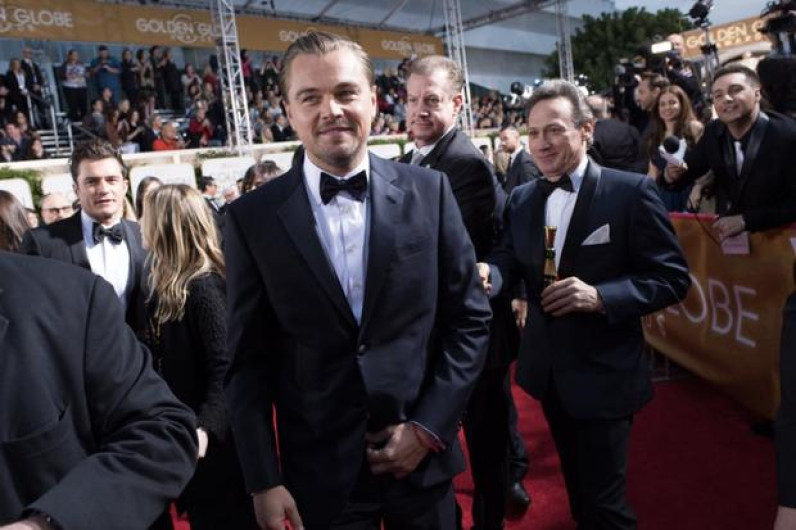 Leonardo DiCaprio será presentador en los Globos de Oro