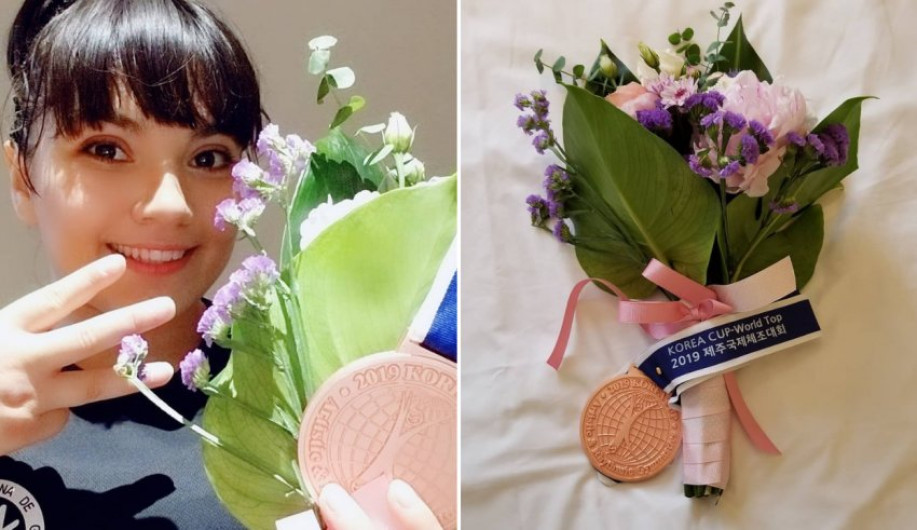 Alexa Moreno se lleva el bronce en Corea