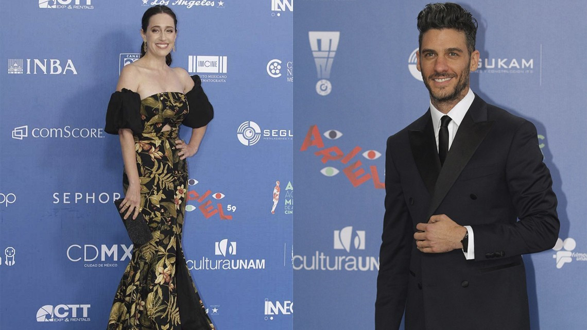 Desfile de celebridades por la alfombra roja del Ariel