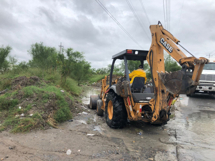Activó Carlos Peña Ortiz operativo para liberar pluviales de Reynosa
