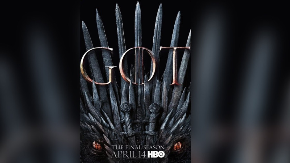 Revelan el nuevo póster de “Game of Thrones”, temporada 8