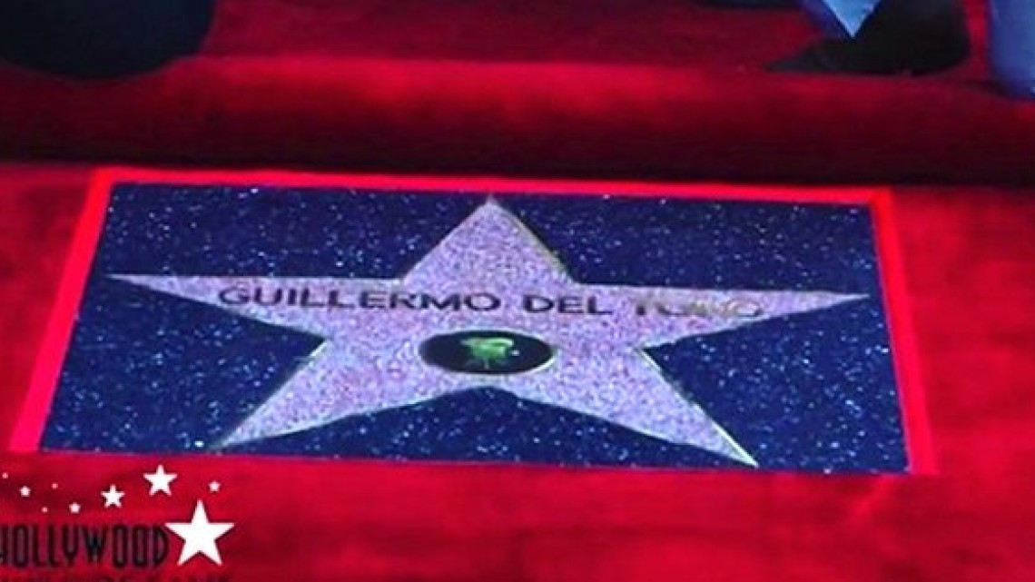 Guillermo del Toro recibe su estrella en el Paseo de la Fama de Hollywood