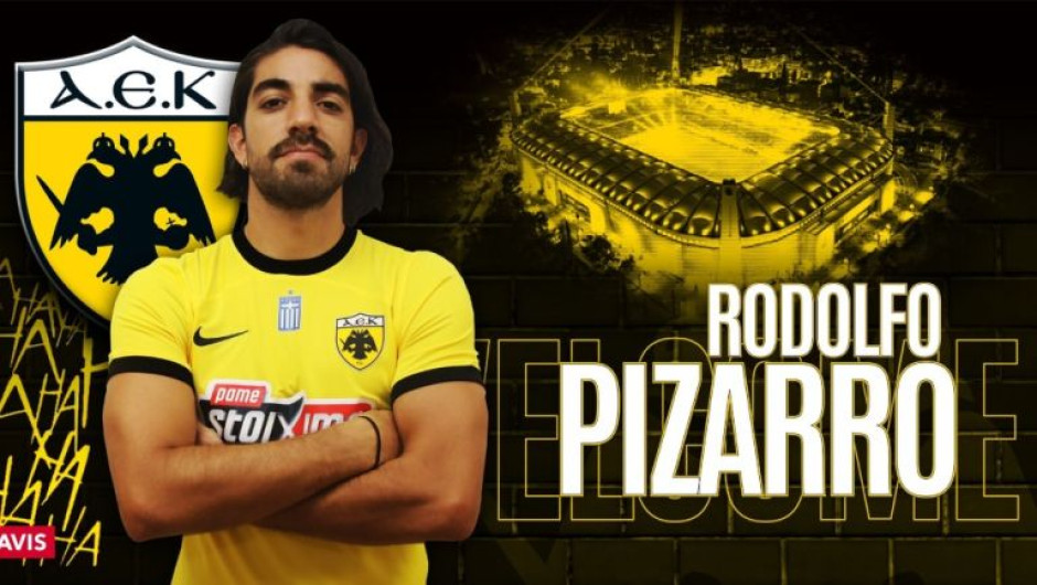 Rodolfo Pizarro es nuevo jugador del AEK de Atenas