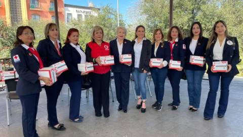 Donan pruebas rápidas de Covid a escuelas y asociaciones