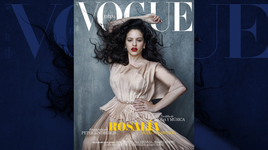 Rosalía es la nueva portada de Vogue España