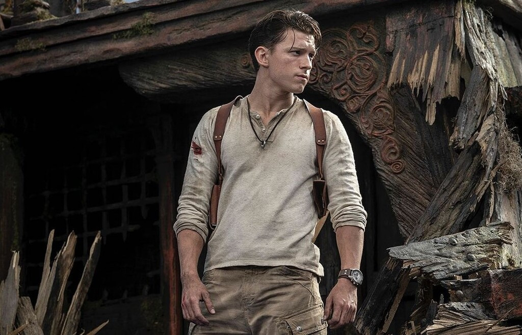 Revela Tom Holland imagen del rodaje de "Uncharted"