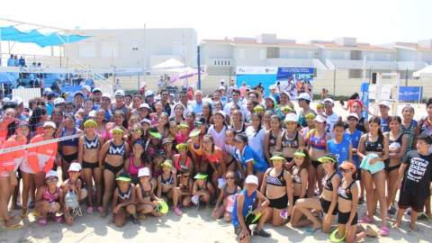 Tamaulipas rompe récord de participaron en el Festival Nacional de voleibol de playa