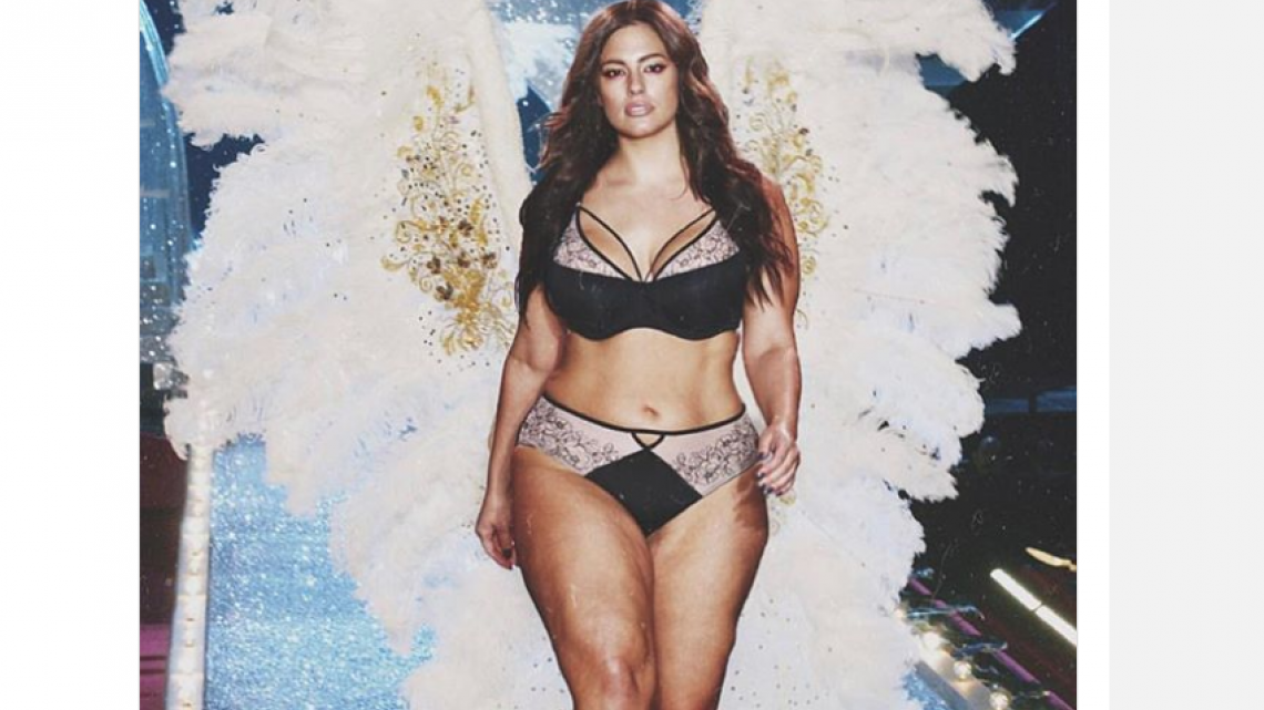 Ashley Graham, una modelo ´curvy´ de las mejores pagadas 