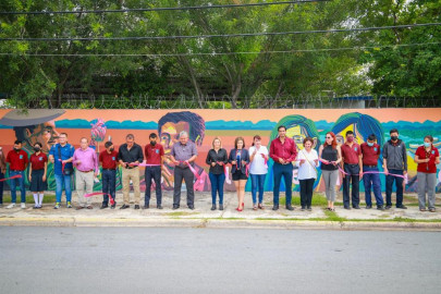 Destacan "Resiliencia" en nuevo Mural para Reynosa 