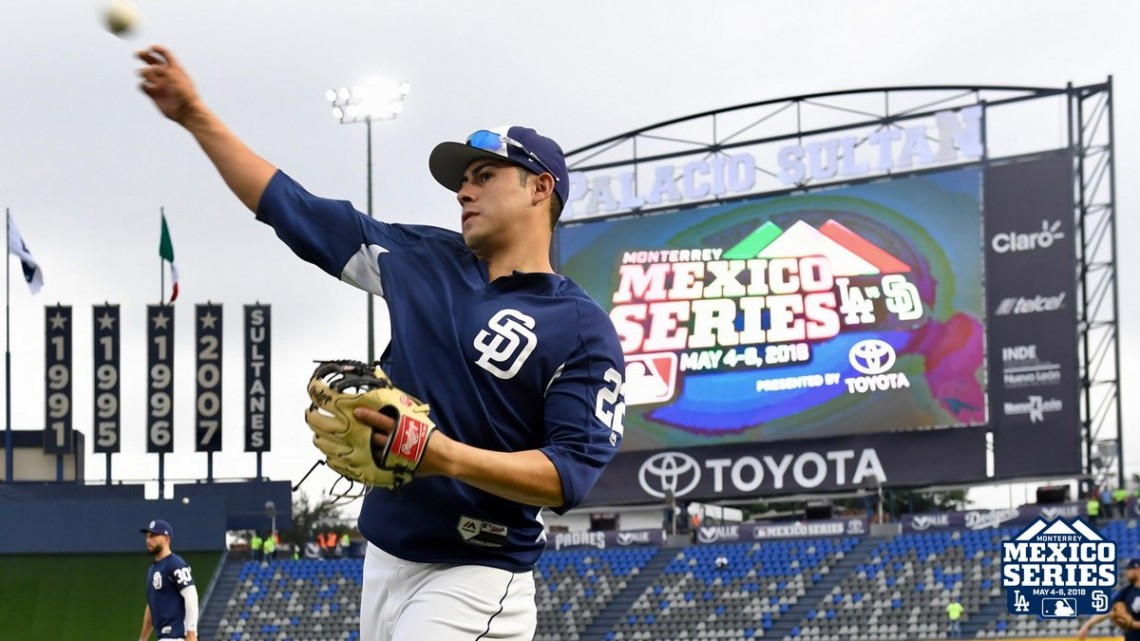 Dodgers vence a Padres 4-0 en el primer juego de la #MéxicoSeries