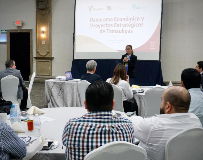 Sostiene INDEX Reynosa reunión con Secretaria de Desarrollo Económico de Tamaulipas
