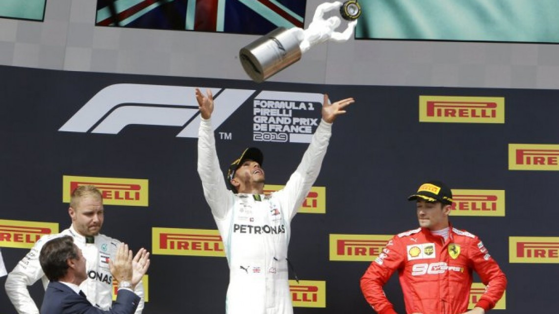 Hamilton se lleva el GP de Francia, Checo Pérez se lleva la 12va posición