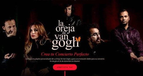 La Oreja de Van Gogh estrena herramienta streaming