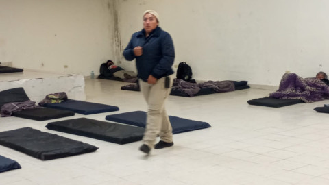 30 Personas ingresan al albergue temporal en Matamoros por bajas temperaturas
