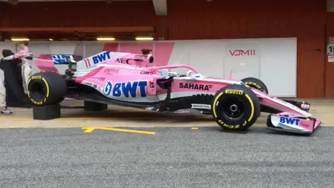 Este es el nuevo auto de Force India