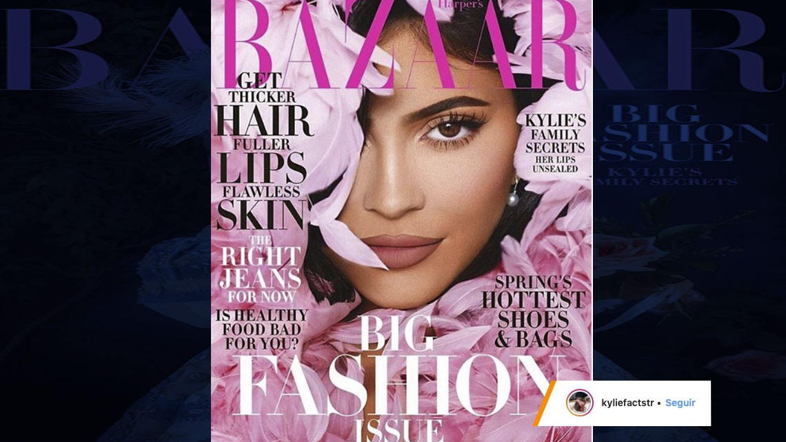 Kylie Jenner se transforma en María Antonieta para la portada de Harper's Baazar