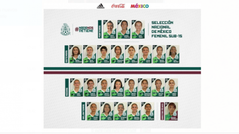 Por séptima ocasión, Maryan concentra con el Tri femenil 