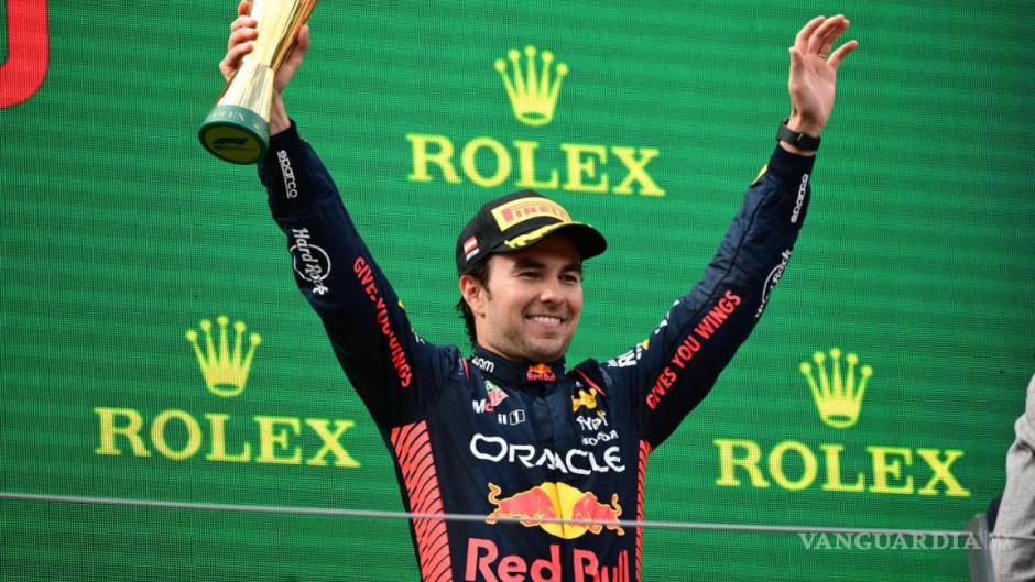   Checo Pérez ganó tercer lugar del GP de Austria