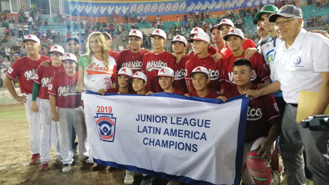 México campeón del torneo Latinoamericano de Béisbol