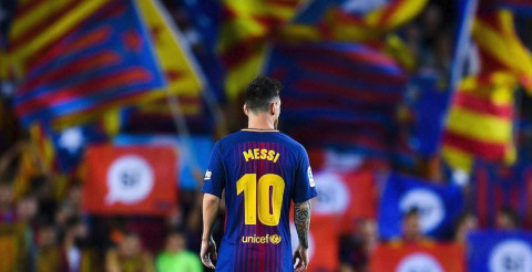 El increíble gol de Messi en un partido de entrenamiento