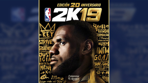 LeBron es la nueva portada del NBA 2K19