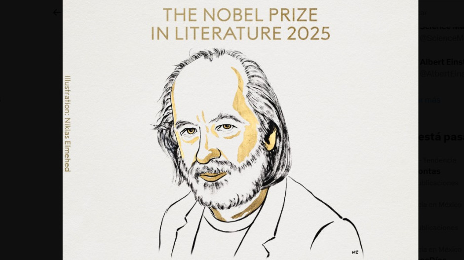 László Krasznahorkai gana el Premio Nobel de Literatura 2025