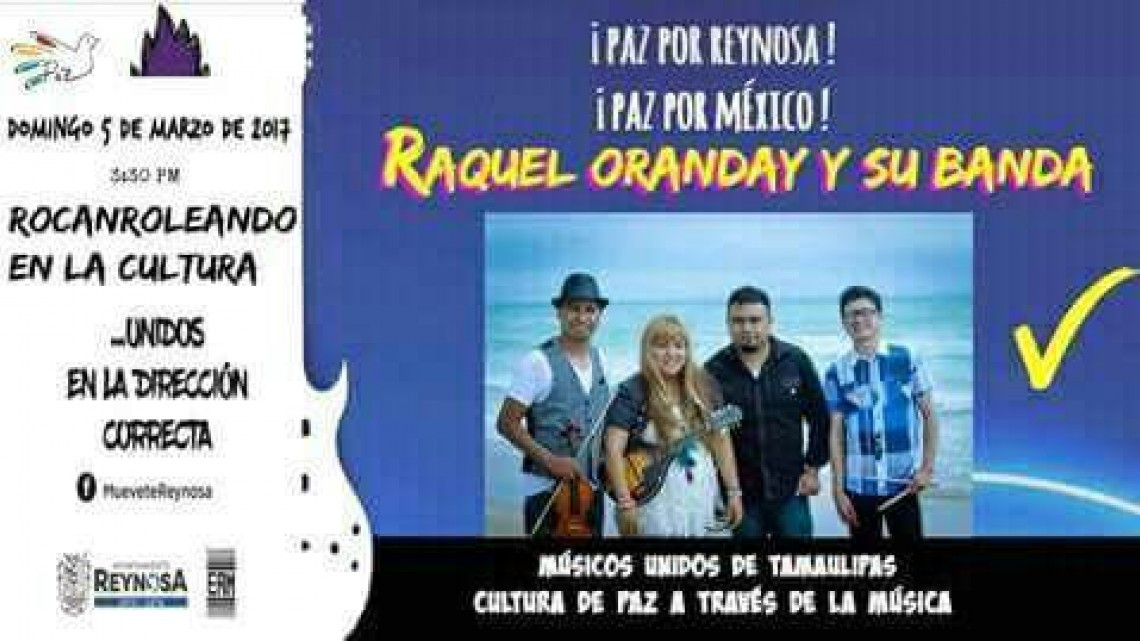 Presentan concierto Paz por Reynosa, Paz por México