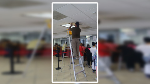 Cortocircuito provoca humareda, evacuan oficinas de Predial