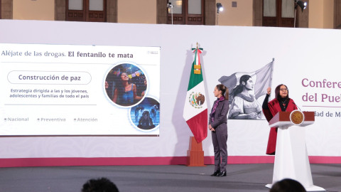 Gobierno presenta campaña 'Aléjate de las drogas, el fentanilo te mata'