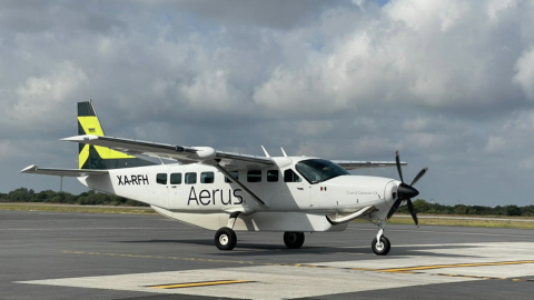 Inicia operaciones Aerus en Reynosa con vuelos directos a Monterrey y Tampico