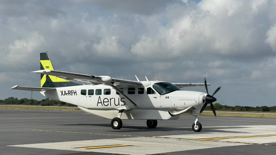 Inicia operaciones Aerus en Reynosa con vuelos directos a Monterrey y Tampico