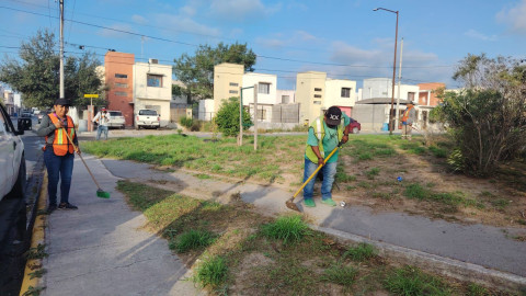 Con mantenimiento y limpieza ofrece mejores espacios el Gobierno de Reynosa