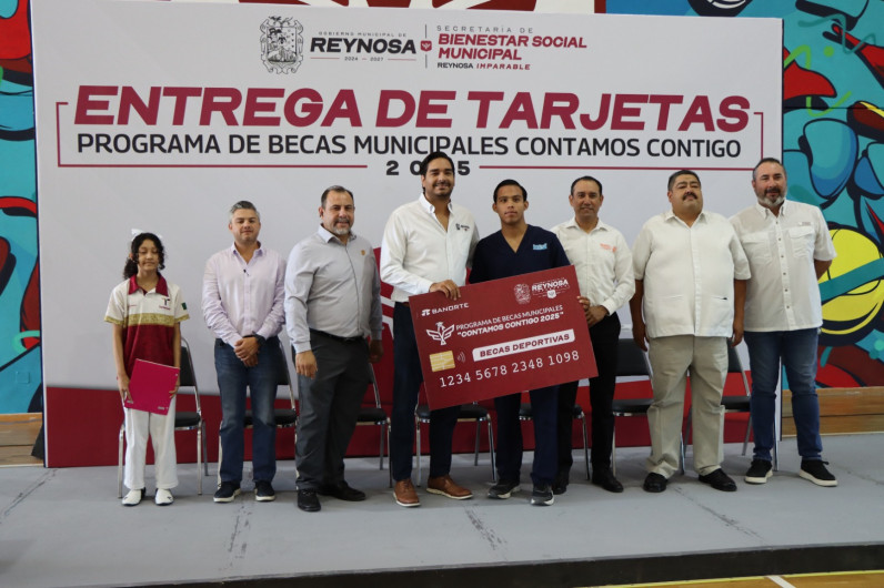 Incentiva el Gobierno de Reynosa a deportistas con becas