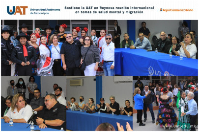 Sostiene UAT reunión internacional en temas de salud mental y migración