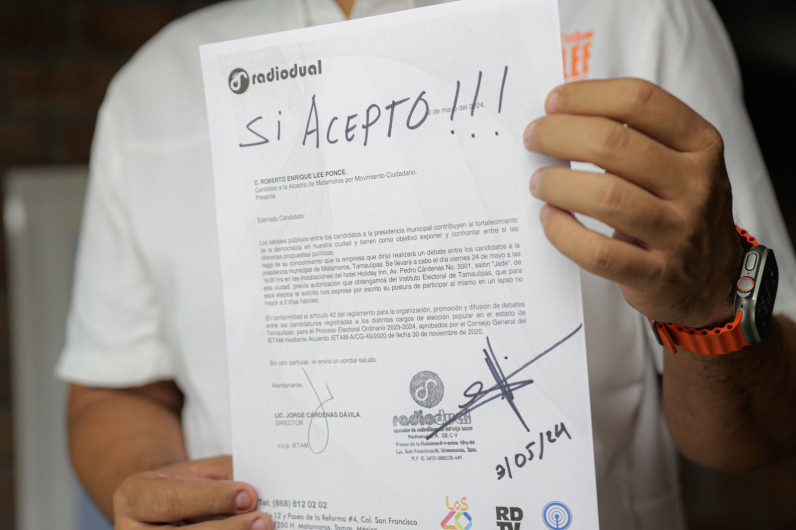 Roberto Lee: ¡Sí acepto el debate!