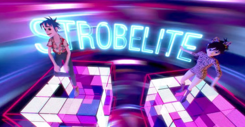 Gorillaz estrena video de su nuevo sencillo Strobelite