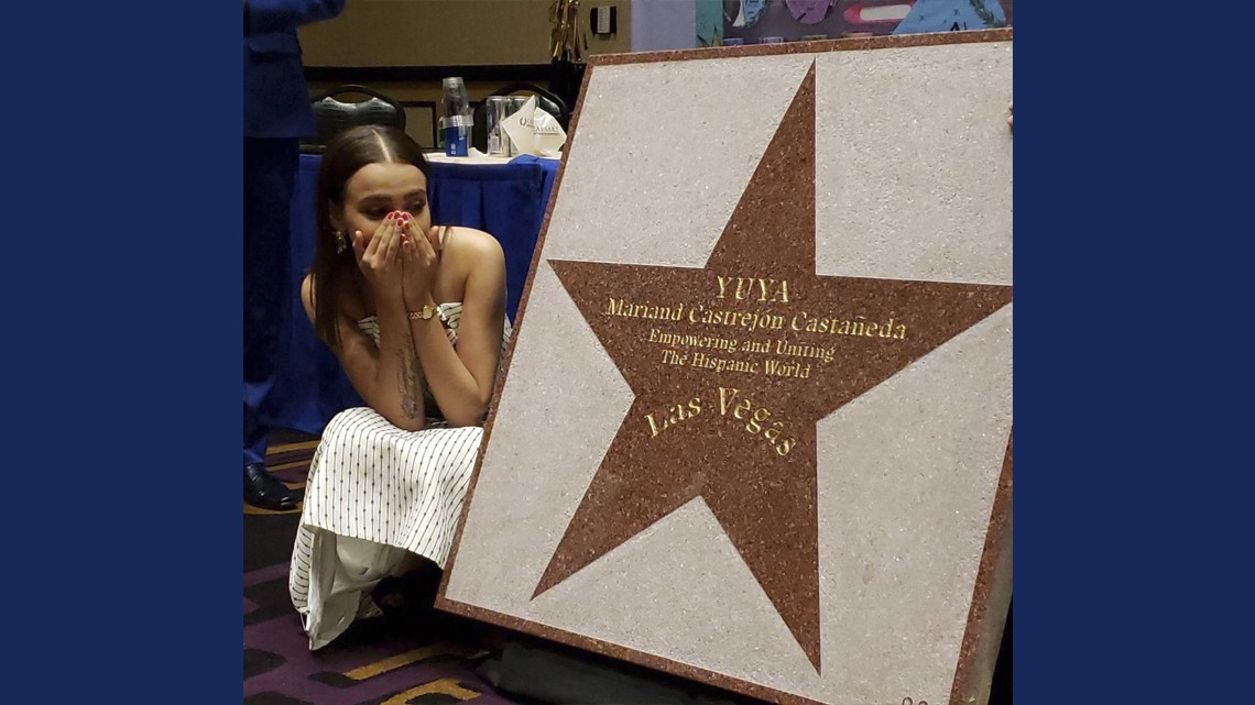Yuya ya tiene su estrella en Las Vegas