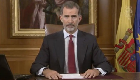 El Rey de España defiende en un discurso la unidad de la nación