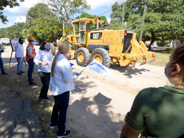 Inicia Alcaldesa de Altamira más obras de pavimentación