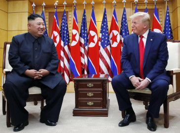 Trump se dice dispuesto a reunirse con Kim Jong-un durante su gira por Asia