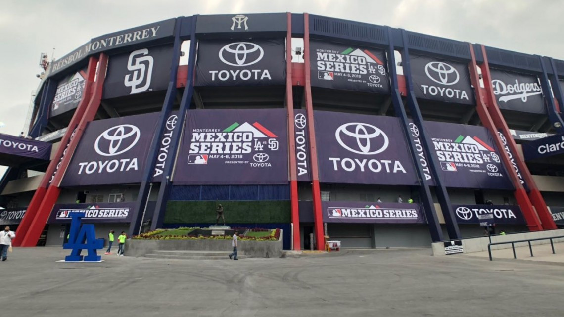 Dodgers vence a Padres 4-0 en el primer juego de la #MéxicoSeries